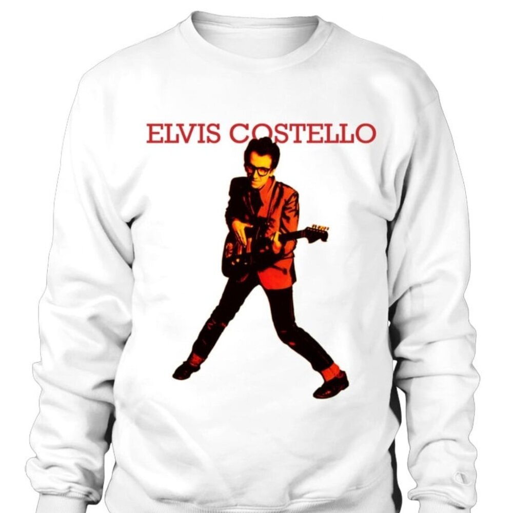 My Aim Is True Elvis Costello Sweatshirt Classic Rock Music Crewneck Pullover 05